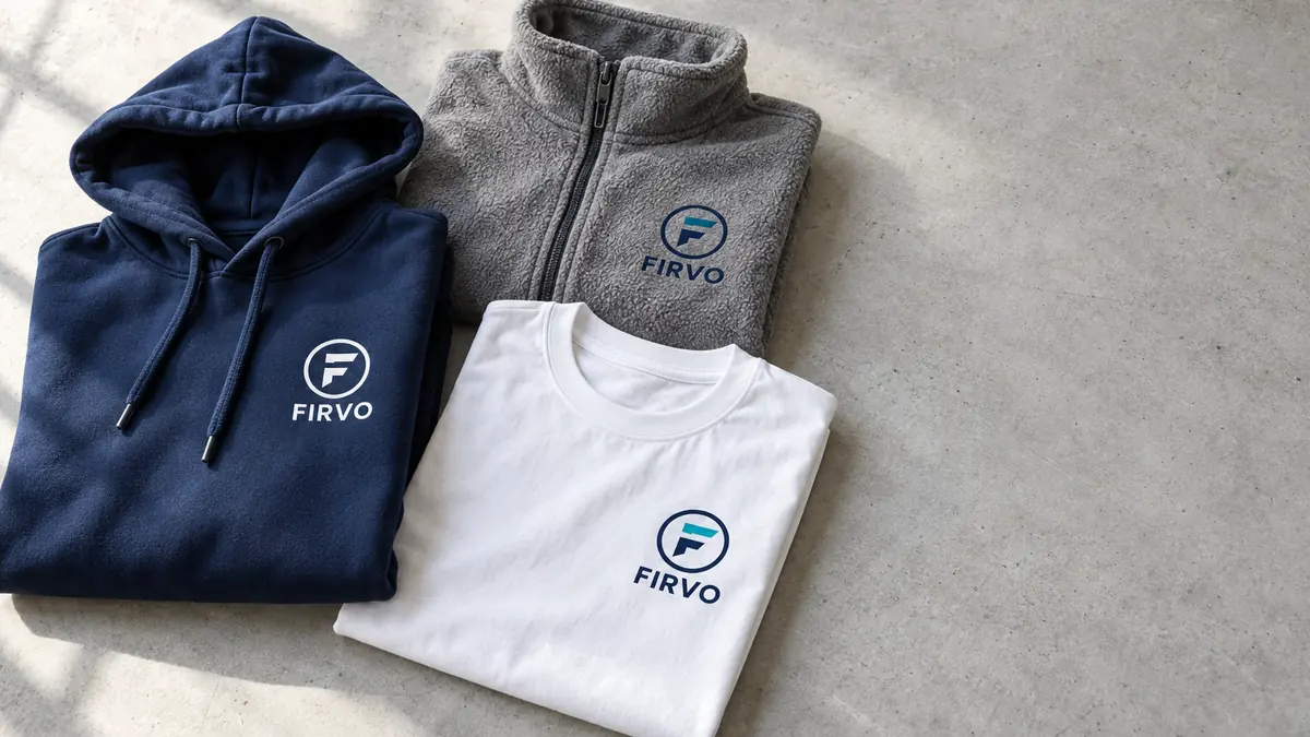 Bluza, polar i koszulka z logo firmy — odzież firmowa dla pracowników