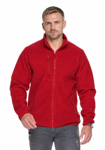 Polar Foxy w kolorze czerwony — polar do haftu logo firmy